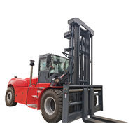 Chariot élévateur diesel de 25 tonnes à vendre avec capacité de levage de 4 m, transmission ZF, pour le chargement et le déchargement de conteneurs maritimes vides en quai