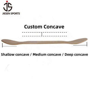 JIESEN di alta qualità Double Kick acero Street <span class=keywords><strong>Skateboard</strong></span> ABEC-9 cuscinetti PU 52x32mm ruote-stampa personalizzata all'ingrosso della fabbrica - Product Image 6