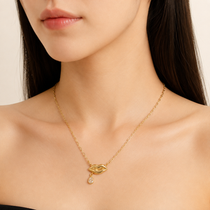 Collier avec pendentif en forme de lèvres pour femmes, chaîne en alliage avec pierre en zircone cubique, bijoux tendance pour les fêtes et le quotidien - Product Image 5