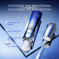 Sérum blanchissant à Six peptides de marque privée sérum anti-âge anti-rides et acné dissolvant de taches brunes sérum visage à la vitamine et au collagène pour les soins du visage