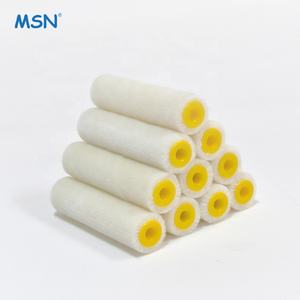 MSN 4 pollici Painter manicotto in microfibra per pittura sul tetto manicotti a rullo Mini rullo Refill 10mm Pile Nap Roller Set manicotti - Product Image 1