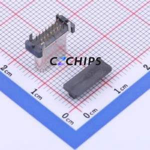MC-118LD-H93 USB Connector Through hole Component (THT) Connector Type-C USB 3.1 Female Through Hole - Product Image 2