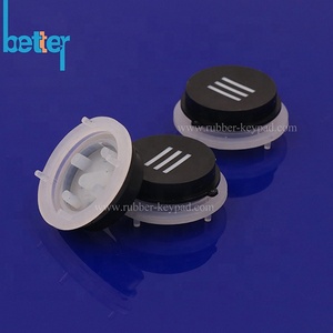 ปุ่มกดพลาสติก ABS PP PC แบบกำหนดเอง คีย์แคปยางสำหรับคีย์บอร์ด - Product Image 3