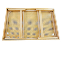 Table de lit en bambou Youlike et plateau de lit avec pieds, plateau de table pour ordinateur portable plateau de service de lit réglable, bureau de tour