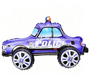 Nuevos Globos 3D de Autos, Globos de Vehículos de Dibujos Animados, Decoración de Cumpleaños con Temática de Carreras, Accesorios para Fiestas - Product Image 4