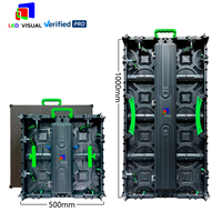 Panel LED P2.6 P2.9 P3.91 de 500 mm x 1000 mm, Pantalla LED de Vídeo para Interiores y Exteriores, Pantallas LED Modulares de Gran Formato para Escenarios