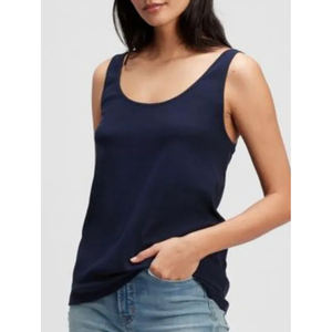 Camiseta sin mangas personalizable para mujer, tela ligera para uso diario, Yoga y eventos promocionales, camiseta sin mangas unisex transpirable - Product Image 4