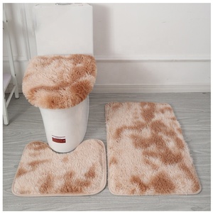 Tappetino da bagno morbido per capelli lunghi tappeto antiscivolo soffice tappeto in poliestere - Product Image 6