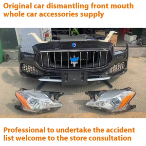 Utilizado para <span class=keywords><strong>Maserati</strong></span> Quattroporte Levante <span class=keywords><strong>Ghibli</strong></span> GT, piezas de coche, montaje de rejilla delantera, parachoques, componentes de actualización de plástico de calidad - Product Image 6