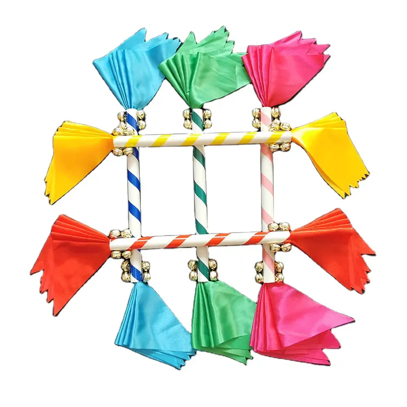 Tanz Requisiten Blumen stock Kindergarten Tanz gymnastik Kinder Cheerleader führen Square Dance Sound Stick Sport übung