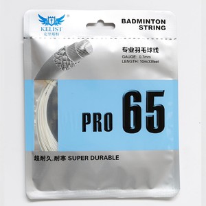 Cordage de badminton KELIST <span class=keywords><strong>PRO</strong></span> 65, 0,70 mm, super durable, résistant au froid, cordage de raquette de badminton, 10 m/33 pi, ligne de badminton professionnelle - Product Image 4