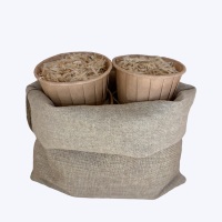 Heyha Kit allume-feu gobelet en papier cire bloc de bois allume-feu pour Camping en plein air démarreur à charbon de bois