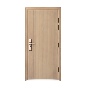 PHIPULO Volume <span class=keywords><strong>Achat</strong></span> Portes principales en acier <span class=keywords><strong>de</strong></span> luxe Portes d'entrée décoratives Portes résidentielles fiables - Product Image 2