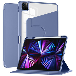 360 Rotating Acrylic iPad Case With Pencil Slot For iPad 9 10.2 Pro 11 12.9 Wholesale - Product Image 3