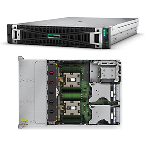 ชั้นวางเซิร์ฟเวอร์ HPE Gen10 DL385บวก8LFF AMD epyc ซีพียู7452ประมวลผล2*800W P408i-a 32GB DDR4 2U รับประกัน3ปี - Product Image 6