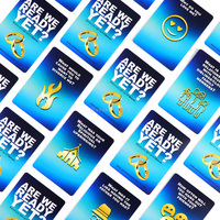 Jeux de cartes de relation pour les Couples Impression personnalisée Question Cartes à jouer Cartes de conversation