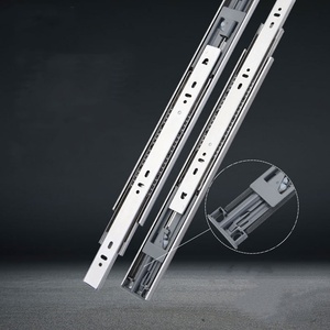Kingbach Furniture Full Extension MS <b>Drawer</b> Slide Rail Telescopic Ball Bearing Slides System Iron Channel for Kitchen Mall - Product Image 5
