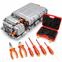 Ensemble d'outils isolés VDE 1000V personnalisés en usine, kit d'outils d'isolation pour électriciens OEM ODM, MOQ 100 ensembles