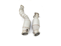 Convertisseur catalytique à 200 cellules sans voyant d'avertissement, échappement sport, compatible BMW S58 M3 M4 G80 G82 3.0T, performances supérieures