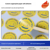 Étiquettes adhésives transparentes en PVC anti-contrefaçon personnalisées, imperméables, en rouleau, marques déposées, codes-barres imprimables