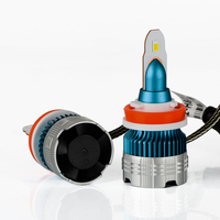 Mini MI2 50W LED Sistema de iluminación automática 5000lm H1 H3 H4 H7 H11 9005 9006 Proyector láser de largo alcance Faro para automóviles