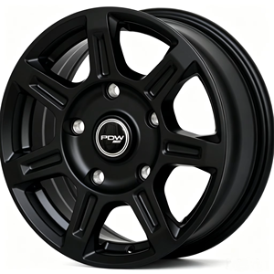 ล้ออะลูมิเนียมสำหรับรถยนต์ Quanshun Fushun Datong V90 Jiangling รุ่นขับเคลื่อนด้วยตัวเอง PDW ขนาด 6.0J 10 ET 130 มม. PCD - Product Image 1