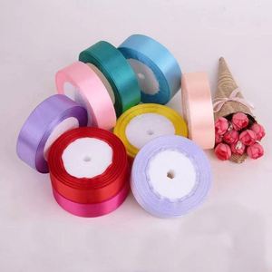 22m 25mm Satin <b>Ribbon</b> Classic Style for <b>Wedding</b> Centerpieces/Table Decorations Sewing Bows Crafts Home Promotion Gift Color - Product Image 2