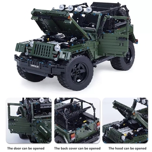 Nouvel arrivage de jouets Mould King nouveau produit 13124 RC véhicule d'escalade camion cascadeur hors route blocs de construction ensembles bricolage voiture jouets - Product Image 4