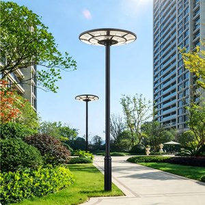 Lámparas Solares <span class=keywords><strong>LED</strong></span> UFO de 200W con Certificación CE IP67, Lámpara de Jardín, 80 <span class=keywords><strong>Luces</strong></span> Solares, Plástico ABS, 24 4-6 Horas de Duración, Cobertura de 180 Grados - Product Image 4