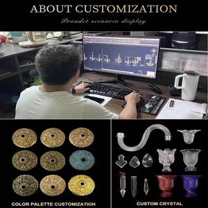 Jewellerytop Lampadario Decorativo <span class=keywords><strong>in</strong></span> <span class=keywords><strong>Bronzo</strong></span> per Soggiorno e Sala da Pranzo Sospensione a Lanterna <span class=keywords><strong>in</strong></span> Ottone Antico Stile Francese - Product Image 3