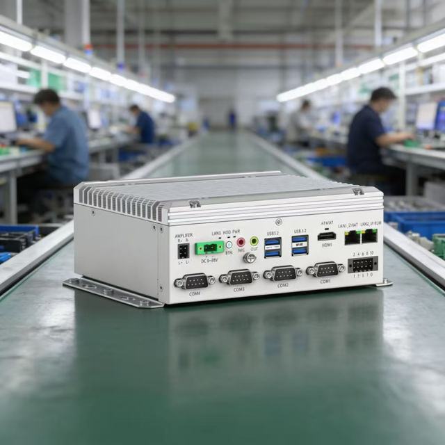 WIN10/11 Linux Industrial Computing Solution Wide Operating Temp Box Pc Embedded Fanless