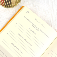 Cahier d'affirmation personnalisé personnalisé Spirituel Positif Motivation Bien-être Journal de soins personnels Planificateur de repas