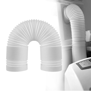 Kit de joint de fenêtre de climatiseur portable universel 2 pièces feuille de PVC renforcée à <span class=keywords><strong>bouche</strong></span> plate réglable longueur maximale 130cm - Product Image 5