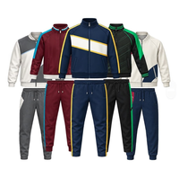 Survêtement de football TF625 pour hommes, vert sarcelle, avec veste zippée et pantalon long, idéal pour les clubs de base et les achats en gros