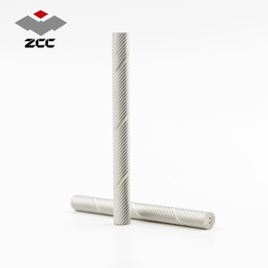 Tungsten ZCC Tungsten Carbide Cổ Rất Nhiều Xi Măng Carbide Rods Carbide Tungsten Với 2 Xoắn Ốc Lỗ 30 Helix - Product Image 6