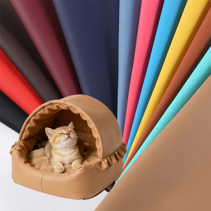 Couro Artificial PVC Premium Durável com Revestimento Flocado, Tecido à Prova de Arranhões para Gatos para Cama e Tapete de Animais de Estimação - Product Image 1