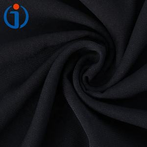 工場卸売50Dプレーンポリエステル素材スーパーブラックNidaLEXUSアラビアローブアバヤ生地女性用ヒジャーブ - Product Image 3