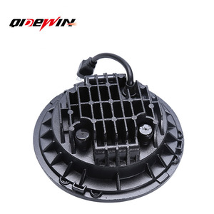 Qidewin 7-Inch <b>Led</b> <b>Headlights</b> For Jeep Wrangler All Black And All Silver Angel Eye Car Light Modification Accessories - Product Image 5