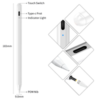 Lápiz Óptico Activo Universal en Stock para Android, iOS, iPad, Huawei, Xiaomi, Samsung, Tableta, Lápiz Táctil para Pantalla Capacitiva
