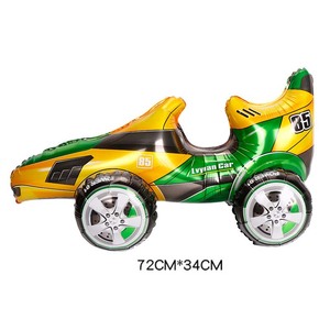 Nouveau moto feuille ballon véhicules course voiture ballons bébé garçons jouets course thème <span class=keywords><strong>anniversaire</strong></span> douche fête fournitures Globos - Product Image 4
