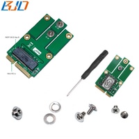 Usine en gros Mini PCI-E MPCIe Interface vers M.2 NGFF B-Key Adaptateur de module sans fil 1 emplacement pour carte SIM pour Modem WWAN 3G 4G LTE