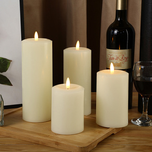 Bán buôn điều khiển với Pin hoạt động trang trí LED nến đám cưới nến điện tử đèn - Product Image 2