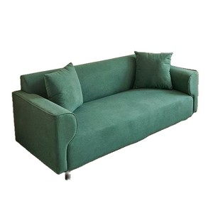 Italian Style Simple <b>Sofa</b> L Shaped Convertible Foam Filling For <b>Small</b> Living Rooms Guesthouses Rental Apartments - Product Image 5