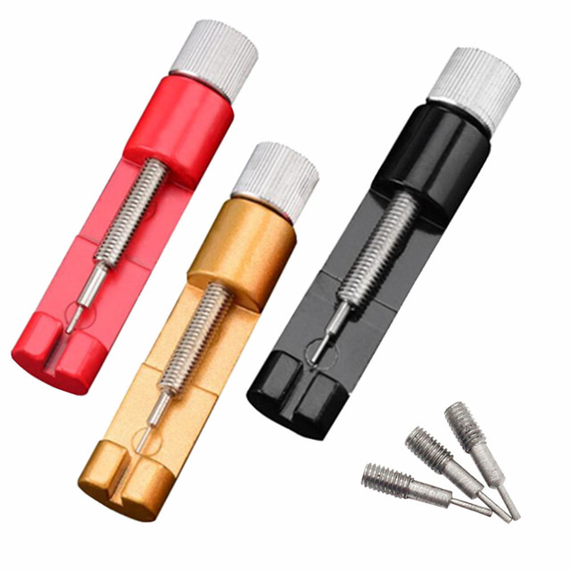 New Hot DIY Metal Adjuster Watch Band Bracelet Link Pins Remover Repairing Tools Kit SMR88
