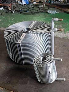 <span class=keywords><strong>Scambiatore</strong></span> <span class=keywords><strong>di</strong></span> <span class=keywords><strong>Calore</strong></span> a Spirale in Acciaio Inox 304 316L <span class=keywords><strong>di</strong></span> Grandi Dimensioni per Raffreddamento <span class=keywords><strong>di</strong></span> Birra e Latte - Product Image 4