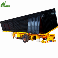 Remorque benne basculante latérale 20t, Remorque benne basculante latérale pour camion, Remorque benne basculante latérale en promotion
