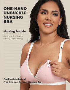 #1241 Couleurs personnalisées avec très peu de quantité minimale de commande Prix bon marché Ensemble de soutien-gorge et culotte de maternité Ensembles de soutien-gorge et culotte en coton pour femme enceinte - Product Image 5