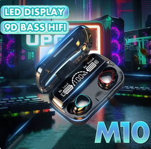 Écouteurs sans fil TWS M10 V5.0 2024 avec affichage numérique LED, stéréo sport, suppression du bruit, écouteurs pour <span class=keywords><strong>iPhone</strong></span> - Product Image 5