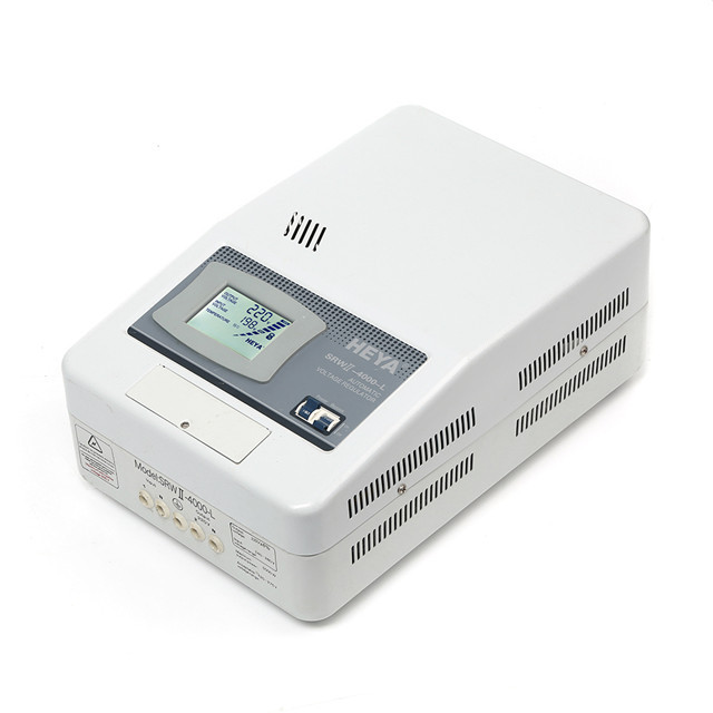 SRWII-12000-L 220V Automatic Voltage Regulator CE Certified Single Intelligent Digital Voltage Stabilizer Home Use Direct