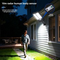 Lampe solaire étanche IP66 certifiée ETL/CQC, angle de faisceau 90°, éclairage extérieur de jardin, LED super lumineuse, télécommandée